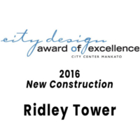 City Design Award of Excellence for Ridley Tower
