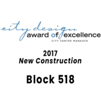 City Design Award of Excellence for Block 518