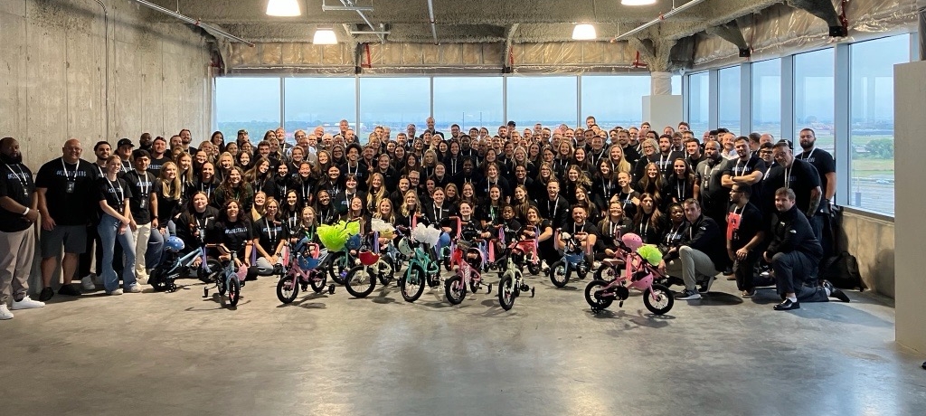 Outback Team Building where Tailwind Group built bikes for the Boys and Girls Club of Minnesota